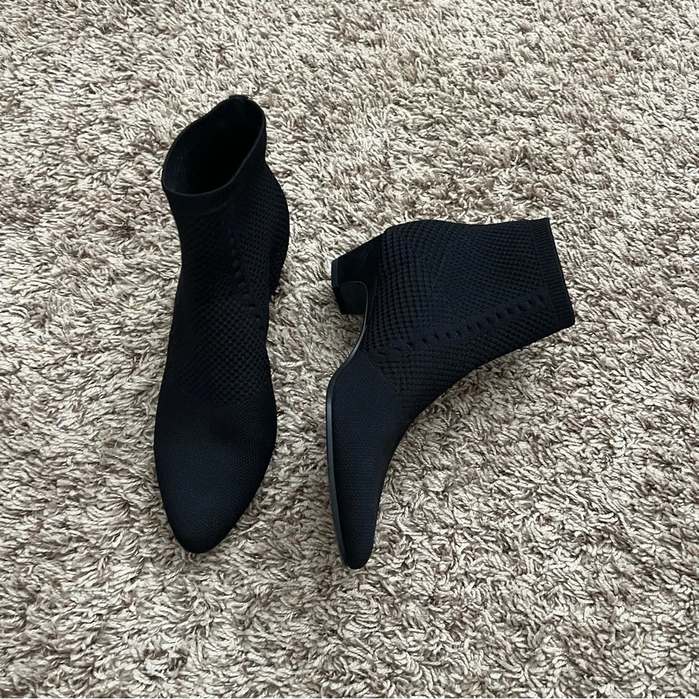 Eileen Fisher Purl Recycled Stretch Knit Bootie